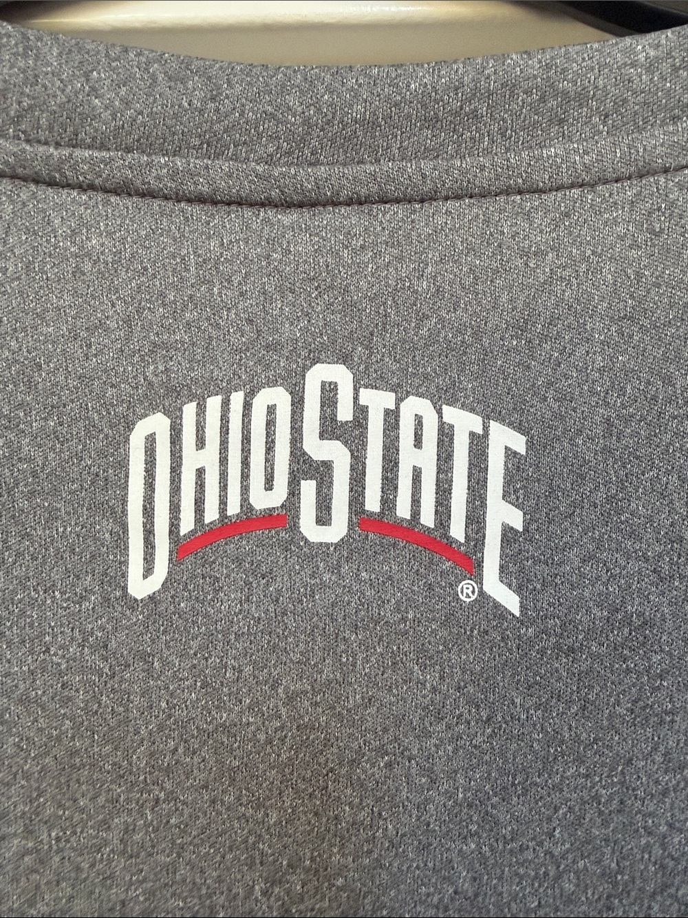 Colosseum Mens NWOT Ohio State Buckeyes Gray Short-Sleeve Performance T-Shirt L - Picture 5 of 6